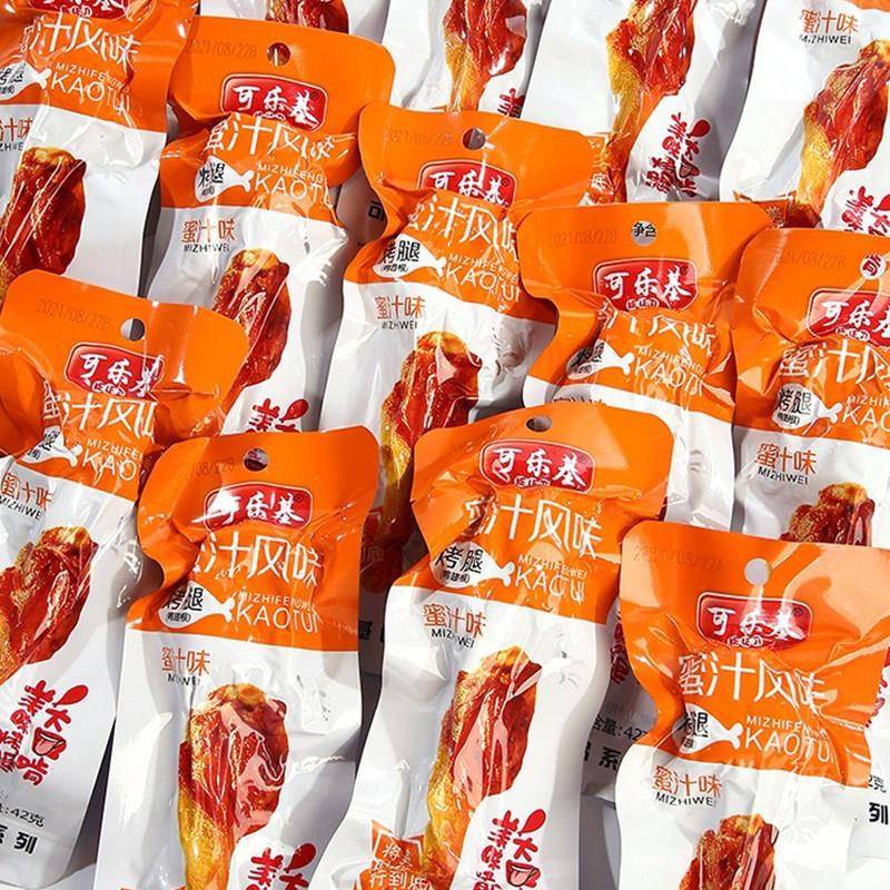 烤小鸡腿可乐基香辣小腿王鸭腿非鸡腿奥尔良味蜜汁烤腿即食零食小