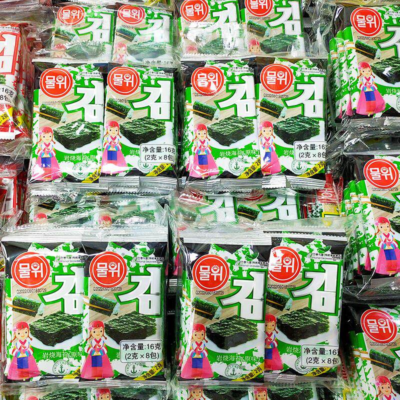 正宗岩烧即食烤海苔脆片韩