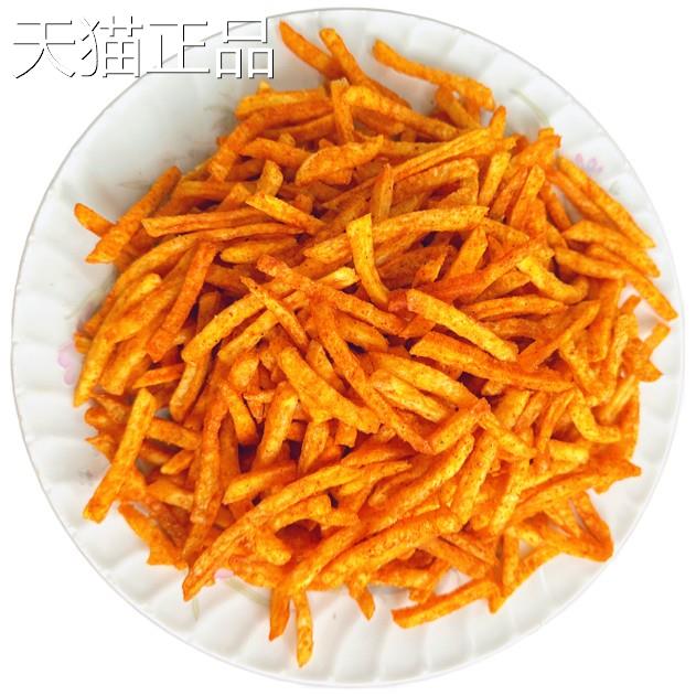 云南陆良特产-麻辣洋芋丝/土豆丝 解馋零食麻辣味即食油炸