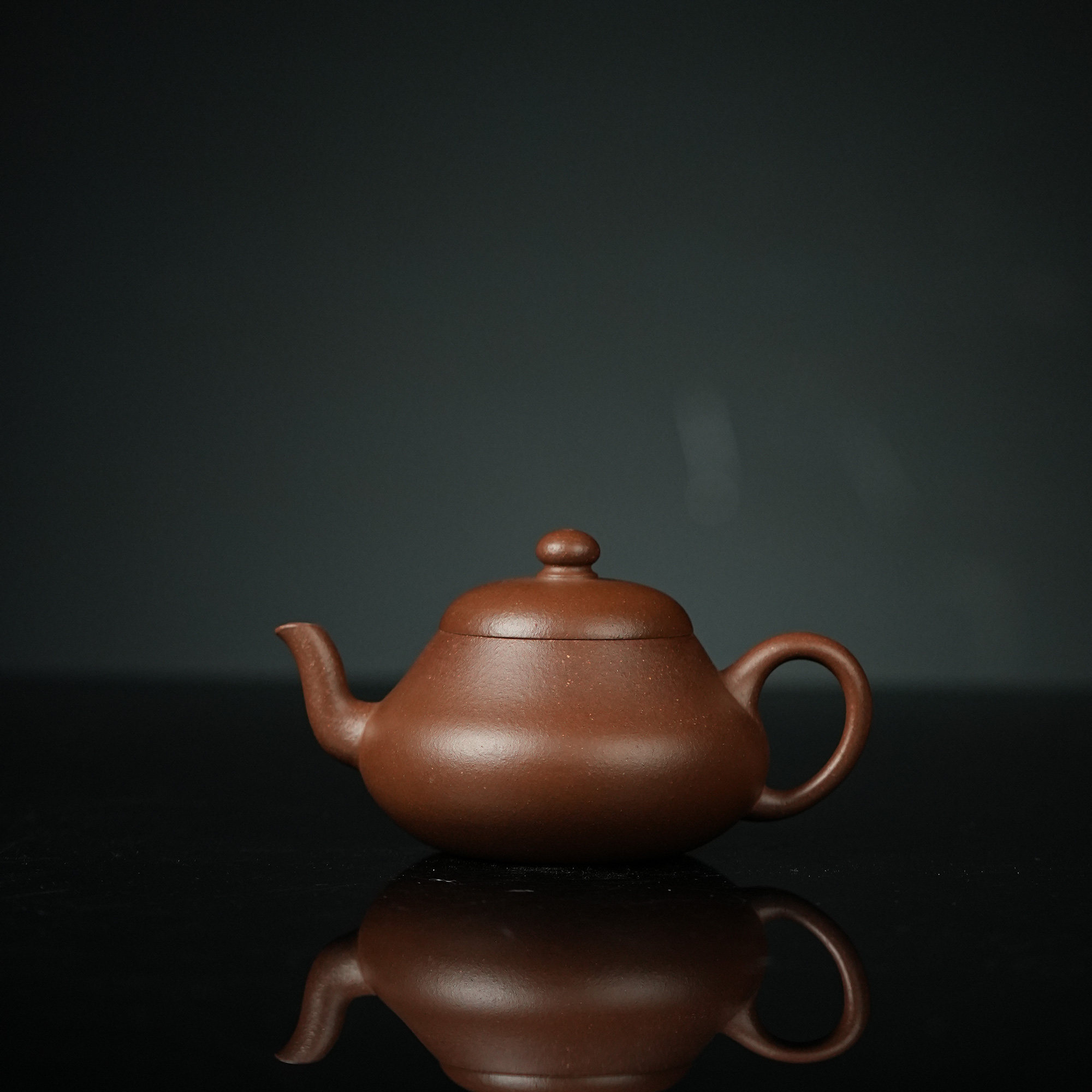 【君德(己亥款）】九瀚制 原矿紫泥约150cc 紫砂壶 家用茶具
