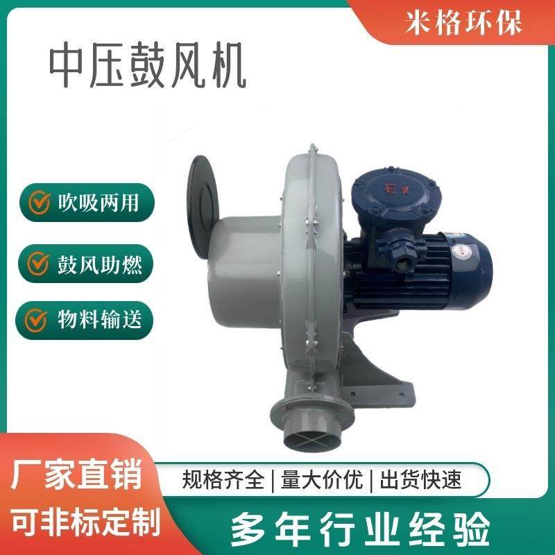 5500W吹膜配套中压鼓风机 变频式臭氧输送耐腐风机5.5KW气体防爆,农机/农具/农膜,打药机/弥雾机,淘宝优惠券,粉丝福利购,淘宝优惠卷