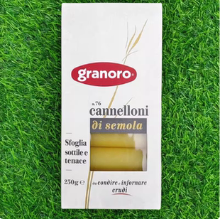 大通粉意大利面肉馅卷面大碌竹面空心直通面GRANORO CANNELLONI