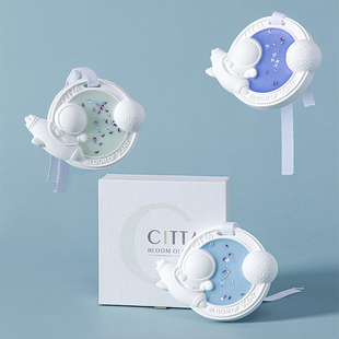 citta衣柜香薰栀子花石膏香薰蜡片家用卧室持久留香除味香挂礼盒
