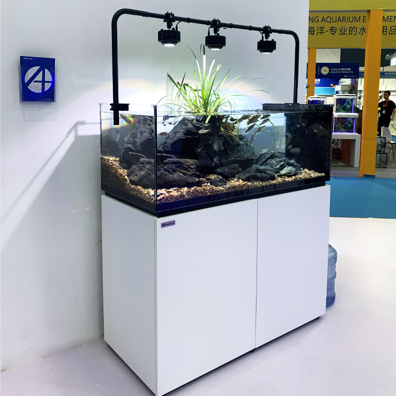 海魔方J系列鱼缸溪流缸中型海水缸大型客厅水族箱超白玻璃淡水缸