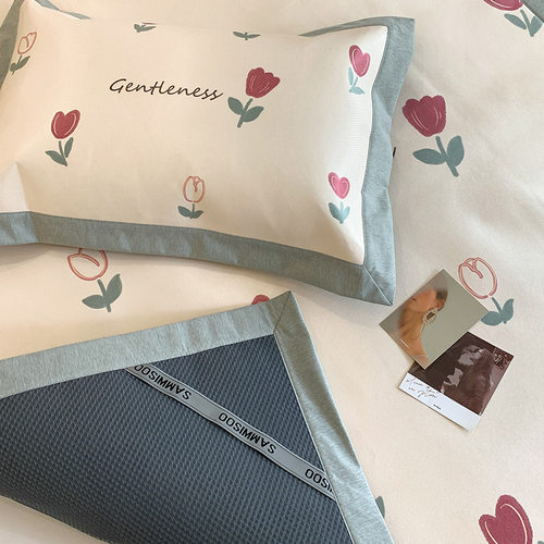 卡通夏季冰丝凉席三件套凉感单双人床席可水洗折叠空调席子床笠2m