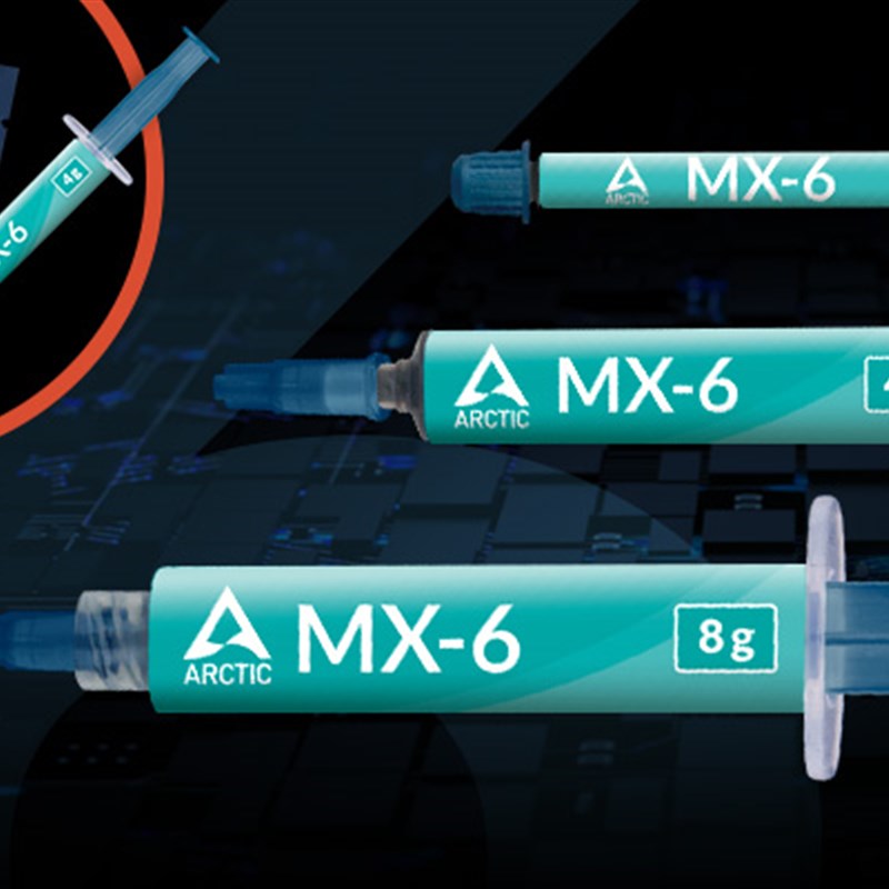 Arctic MX-6导热硅脂 电脑台式机笔记本cpu散热MX6硅胶显卡导热膏