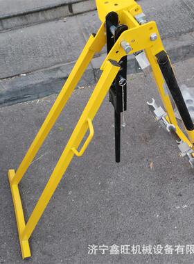 分体圆管弯曲机 冷弯机弯管带架子液压弯管机SWG32手动钢管折弯机