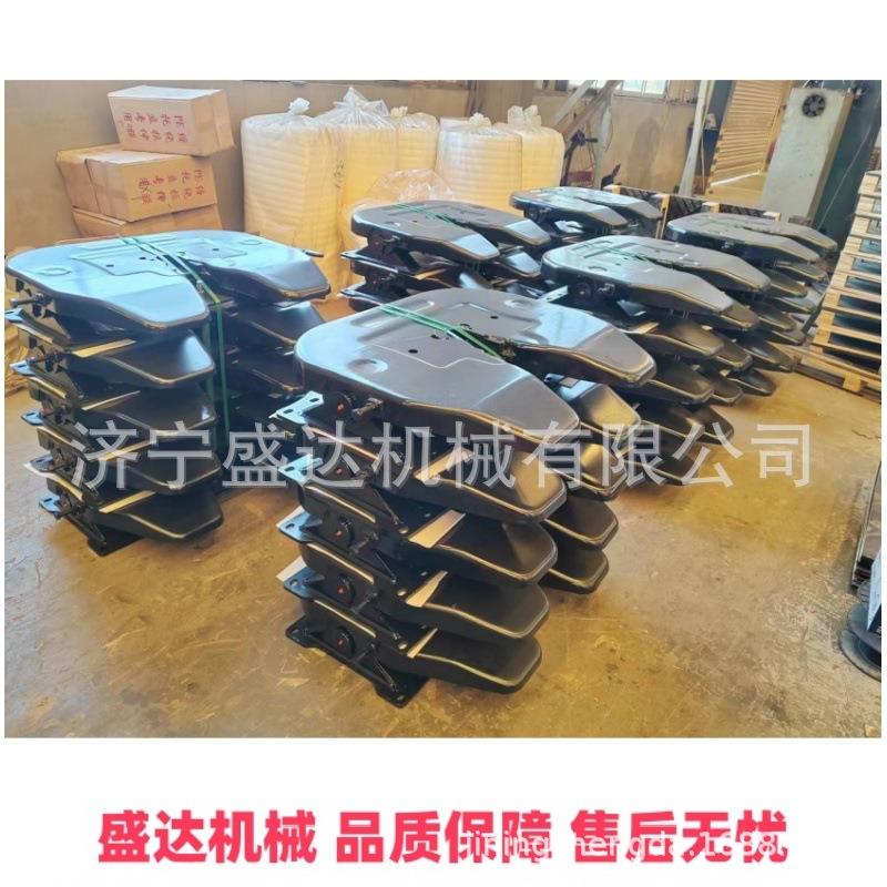 2inch约斯特JOST款fifth wheel 90#板压铸造加重十字轴双摆牵引座