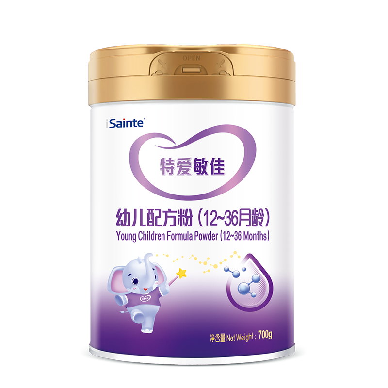isainte特爱敏佳3段适度水解配方奶粉700g*罐