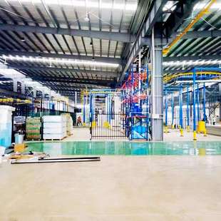 输送线喷涂设备报价 森海铝型材喷塑流水线全自动喷涂流水线挂钩式