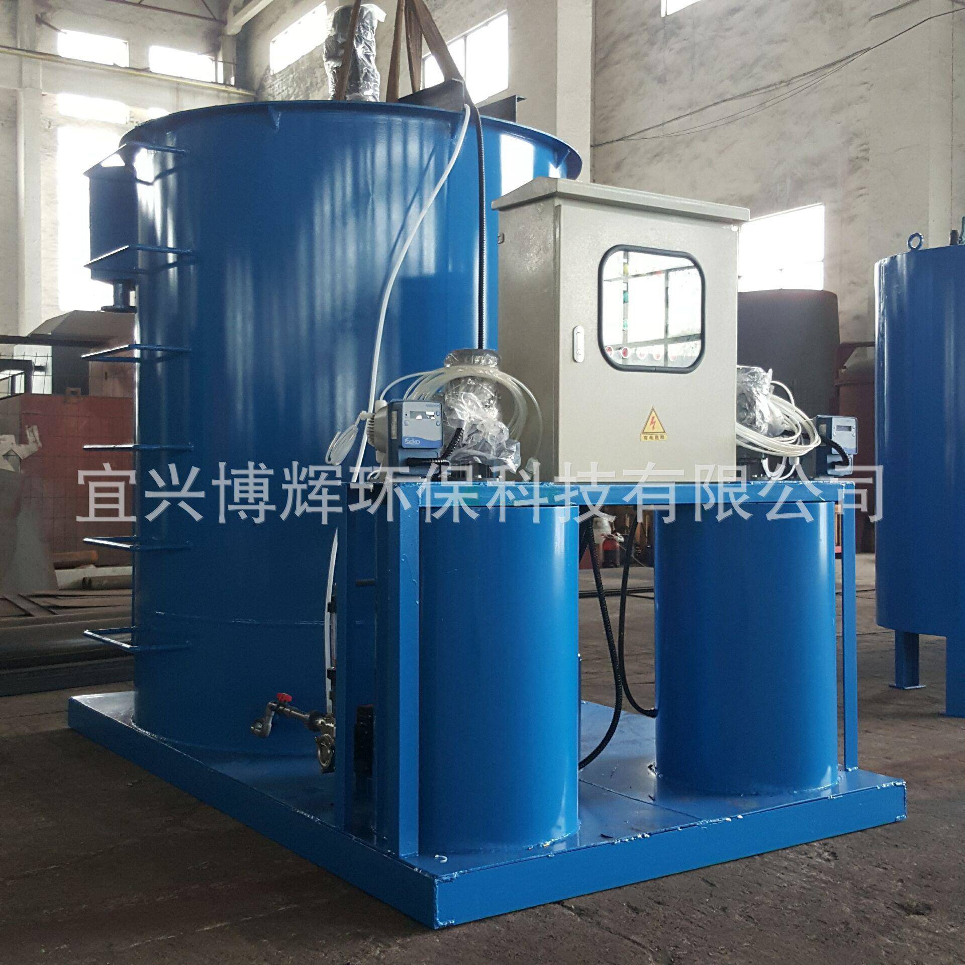 一体化气浮设备竖流式气浮装置除油设备气浮机一体化气浮池