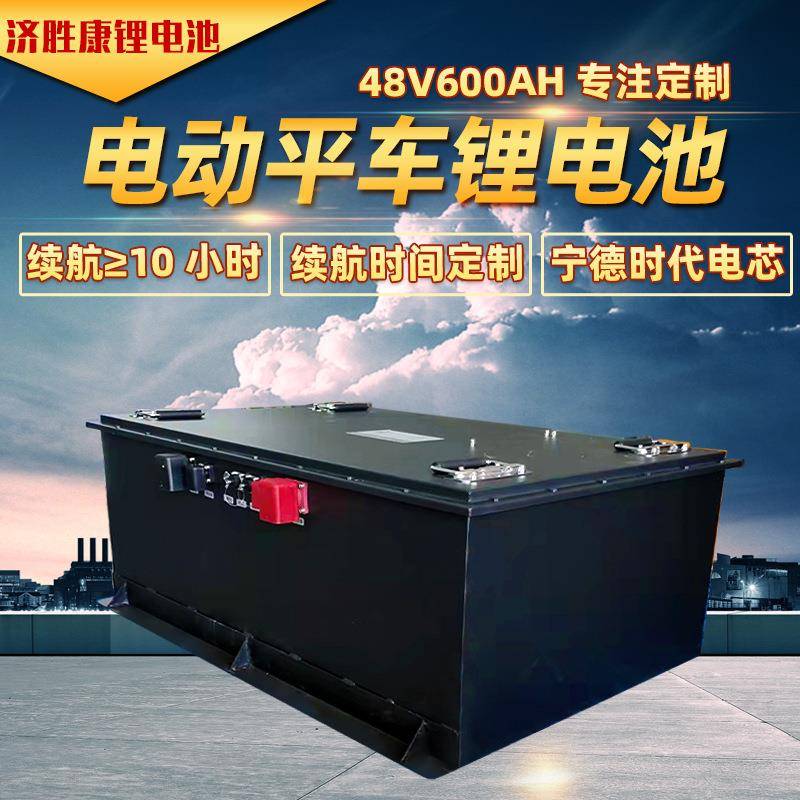 电动平板车锂电池大容量超长续航≥10小时48V600AH磷酸铁锂电池