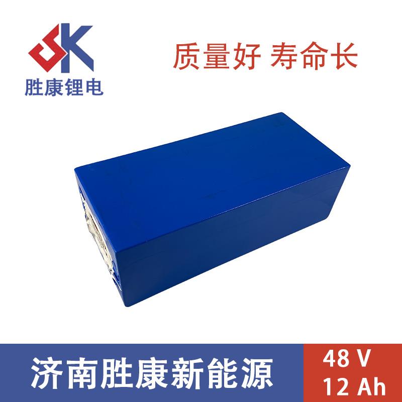 低速电动两轮车48V12Ah软包铁壳磷酸铁锂三元锂电池