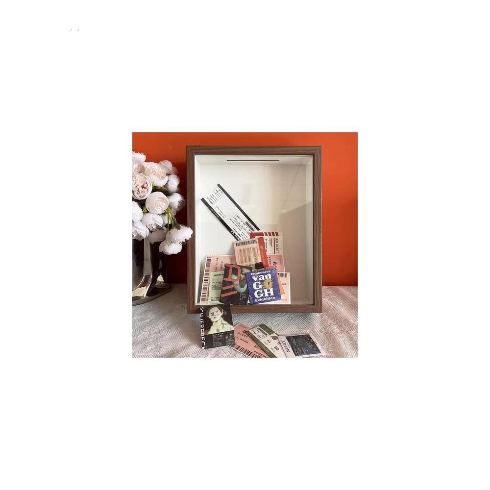 票根相框火车票演唱会景区门票电影票旅行车票记录收纳收集收藏册