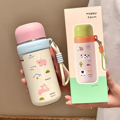 日本进口小巧便携可爱保温杯