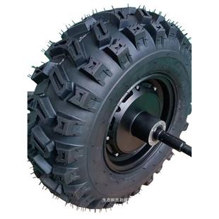 无刷轮毂电机全地形新四八轮无人驱动越野农用改款48-72V2500W50H