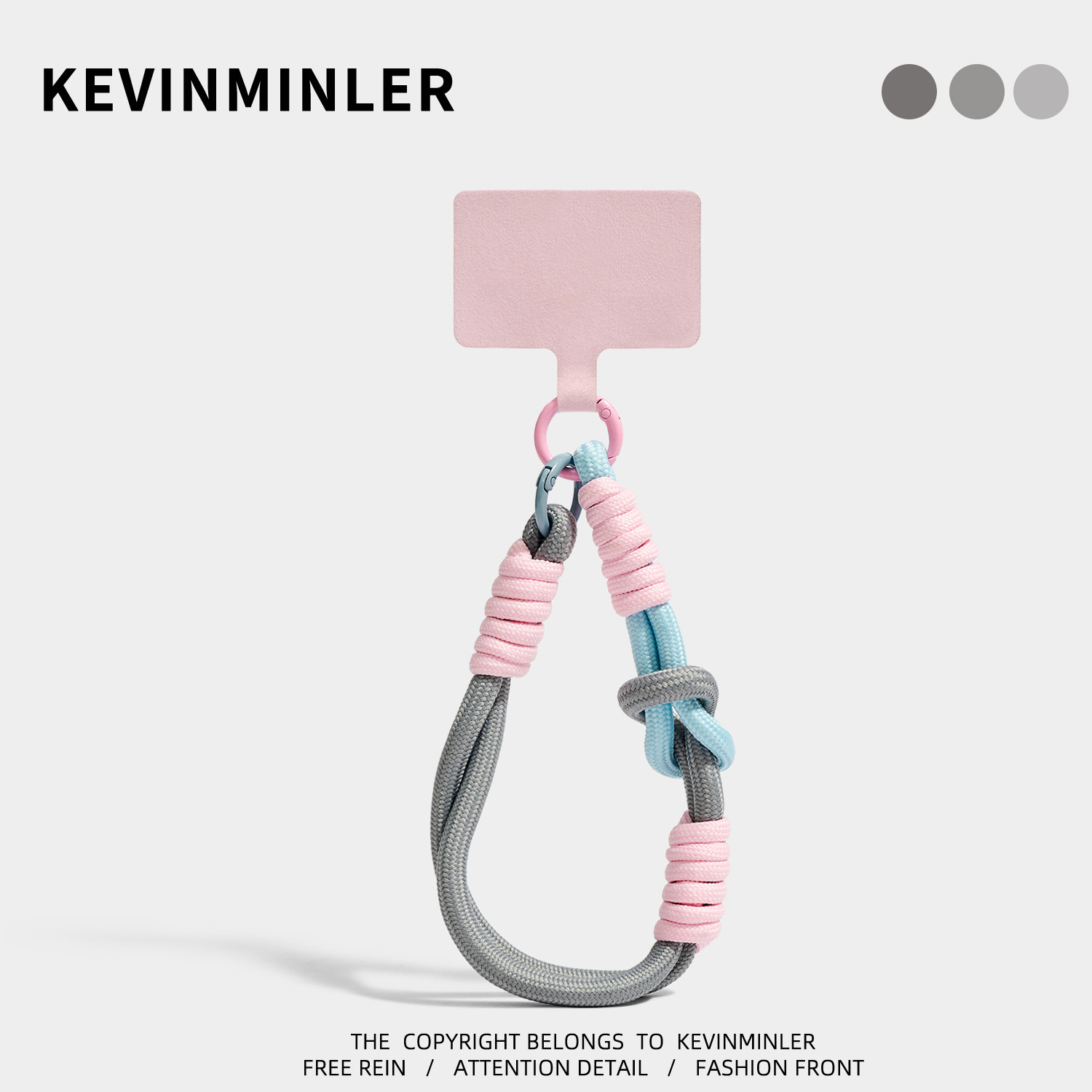 KEVINMINLER原创手机挂绳挂件防丢绳钥匙扣可拆卸便携挂饰礼物图片