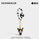 KEVINMINLER原创正版 匙扣包包挂件 可爱库洛米闪耀之星手绳黑金款