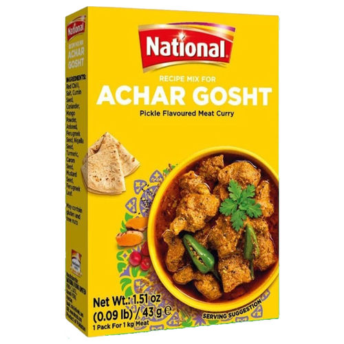National玛莎拉焖肉用调料 巴基斯坦原装50g Achar Gosht masala