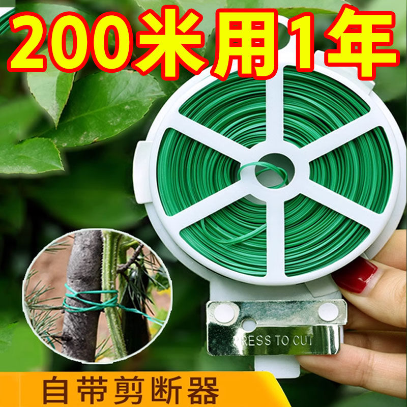 园艺扎线植物捆绑定型绑带插花