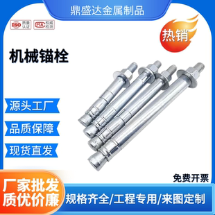 不锈钢304后扩底机械锚栓 201后切式重型膨胀螺丝 抗震膨胀螺栓。