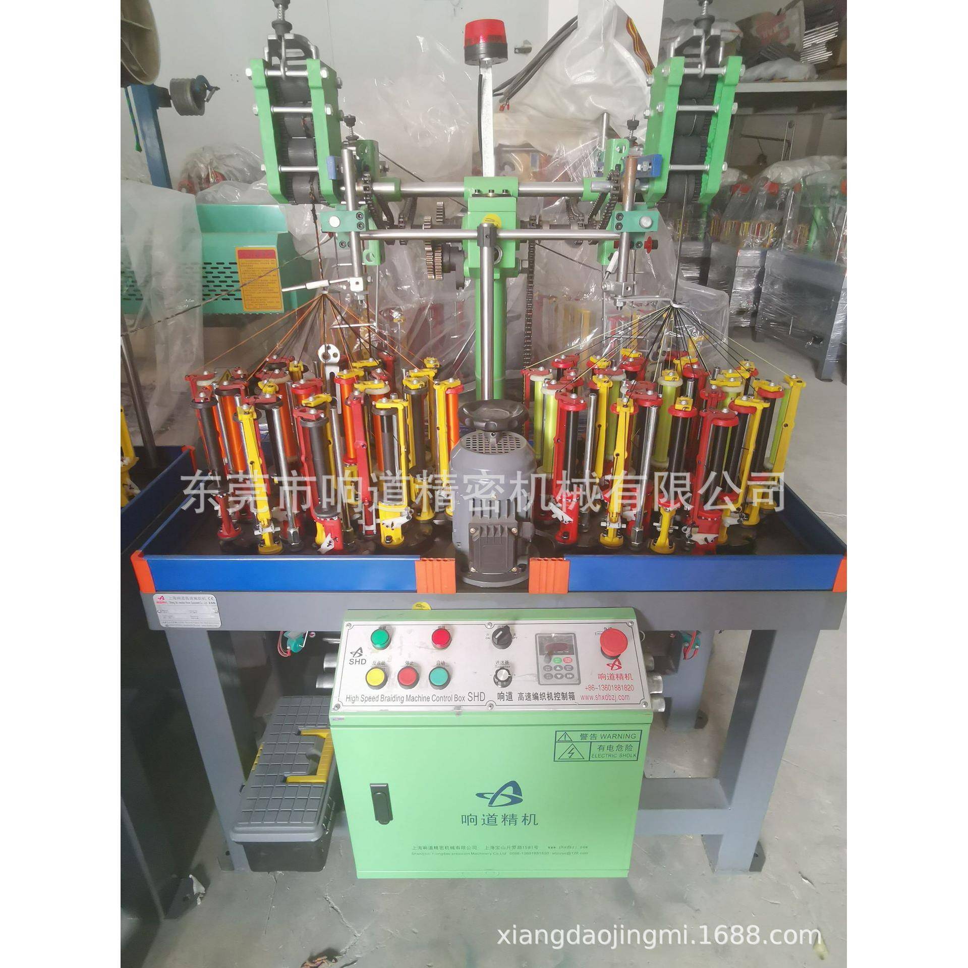 26锭2头编织机走马机，特殊绣边带.双面带.双面松紧带