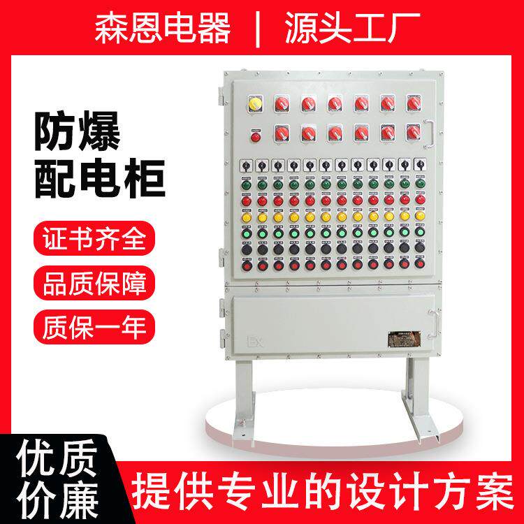 BXMD防爆照明动力配电柜PLC变频双电源控制检修插座配电柜不锈钢