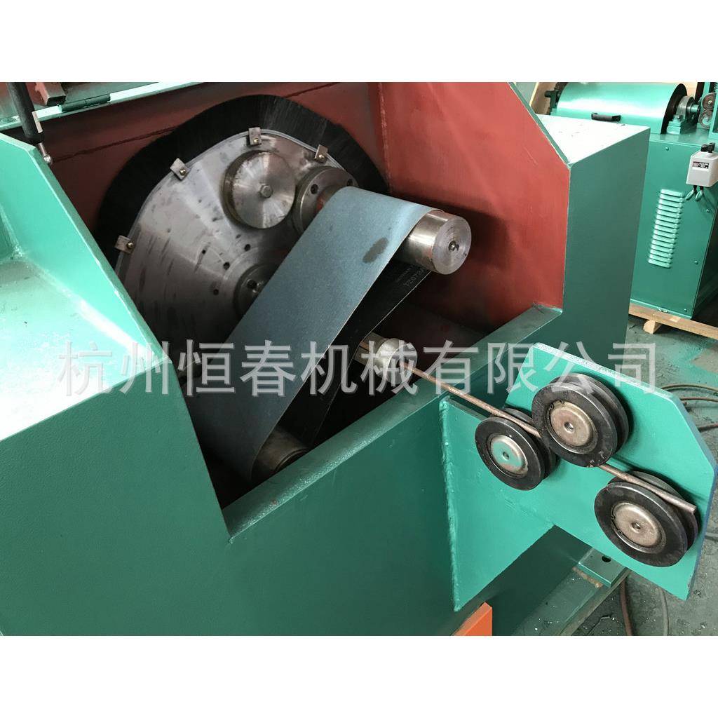 热销供应喷砂除锈设备双面钢筋除锈机无酸洗砂带除锈机