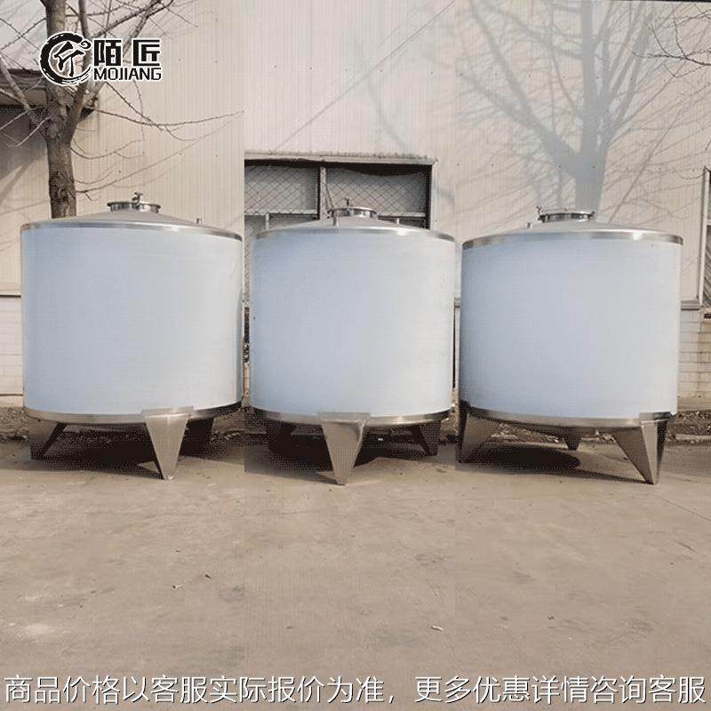 食用油储存罐 304不锈钢储罐 立式白钢沉淀罐 榨油厂专用