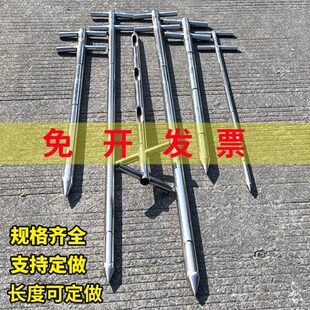 不锈钢粮食取样器小麦稻谷苞双管分层篓子扦样器铲子矿粉化肥探子