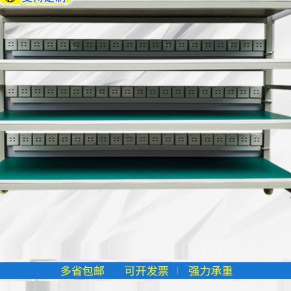 老化架测试架防静电货架车间电源老化架多层周转车铁架移动带轮