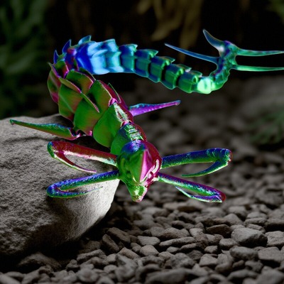 新款深海迷航玩具关节可动利模型