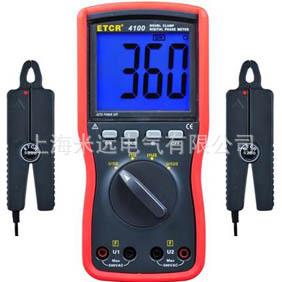 ETCR4100双钳数字相位表，智能型双钳数字相位伏安表