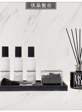 样板房卫生间优品整合家居软装饰品摆件香薰托盘爽肤水组合ZH2377