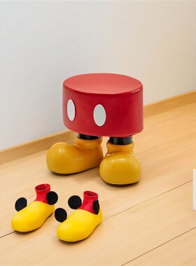 米奇小矮凳创意家居可坐摆件可爱简约凳子