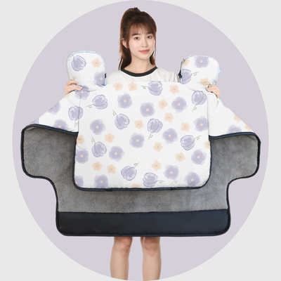 电动车挡风被冬季加绒加厚双面防水四季通用亲子新款电瓶车防风被