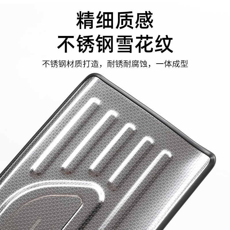 适用于智界R7不锈钢门槛条后护板门边迎宾踏板保护贴内饰改装