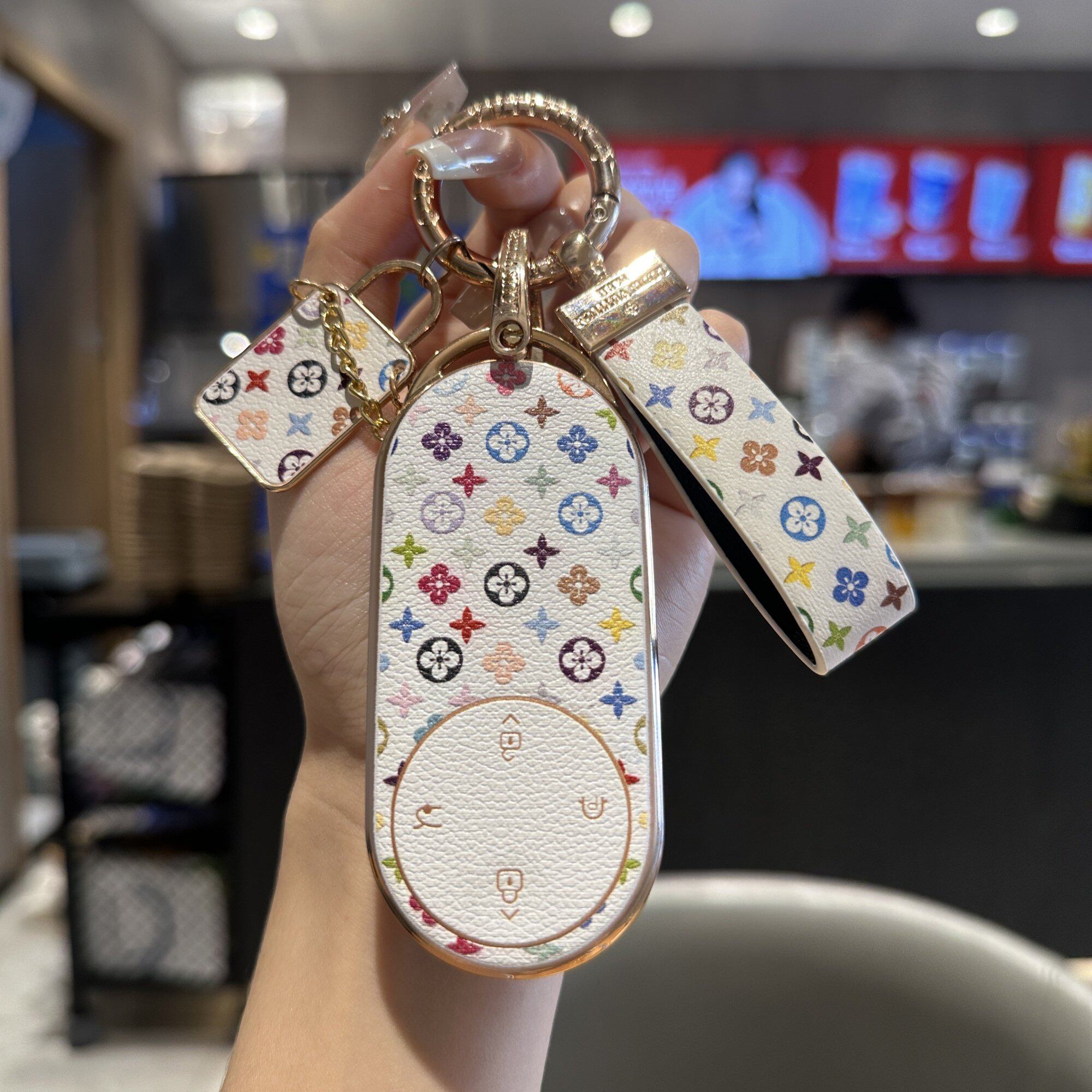 适用于问界新m9钥匙套华为问界m5卡片aito享界S9新智界R7壳包m7扣