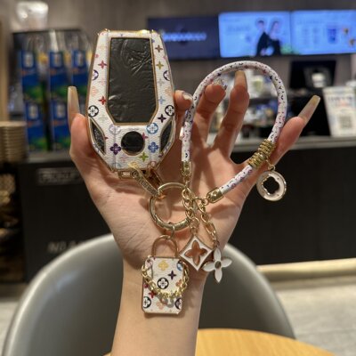 适用宝马钥匙套7系730li 740液晶新5系535LE6系GT包X3/X5/X7扣壳