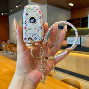 专用宝马5系车钥匙套25款 x5汽车x3壳ix1三五系i5壳i3扣 1系x1新款