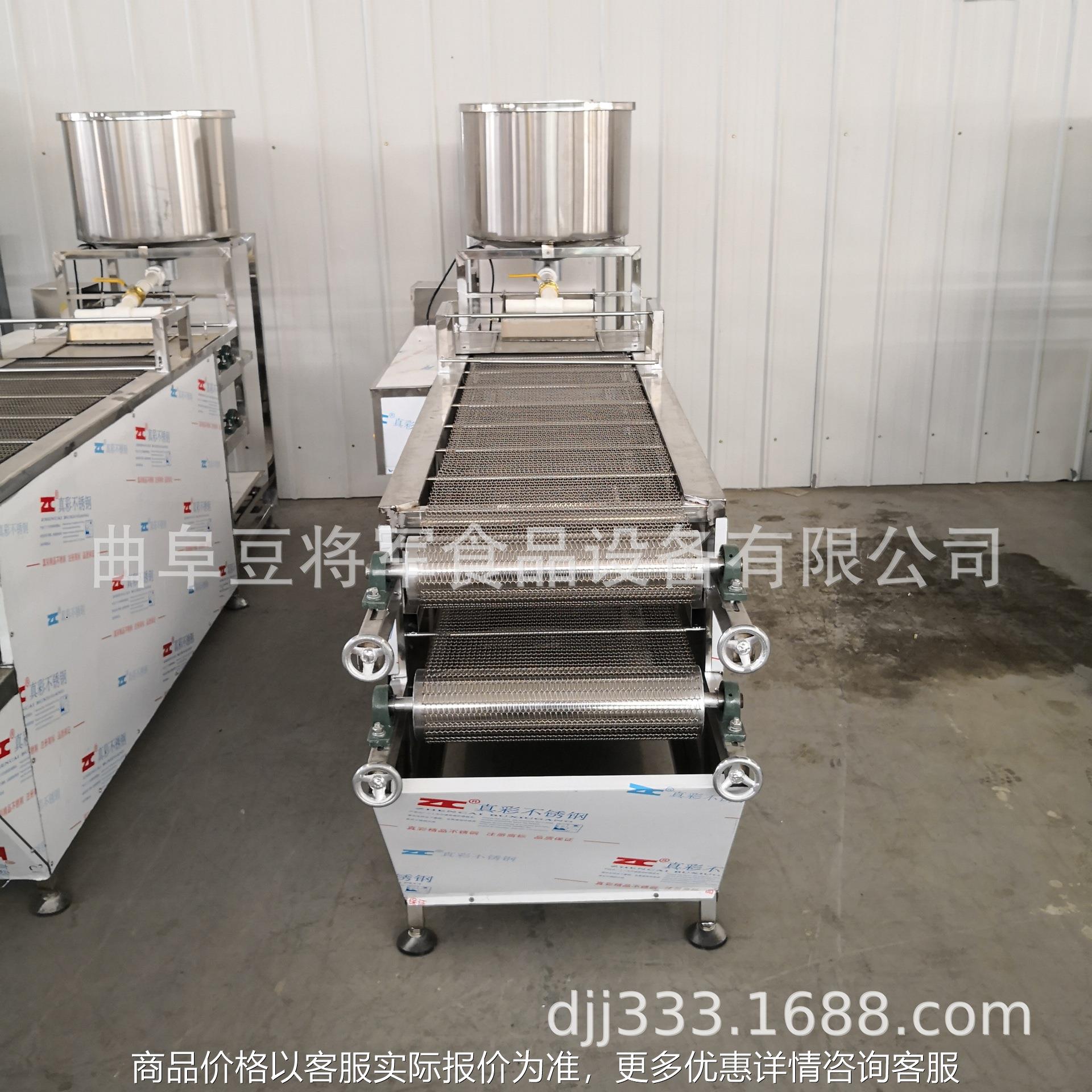 江苏全自动豆腐皮机 新款升降式千张豆腐皮机器厂家豆制品设备