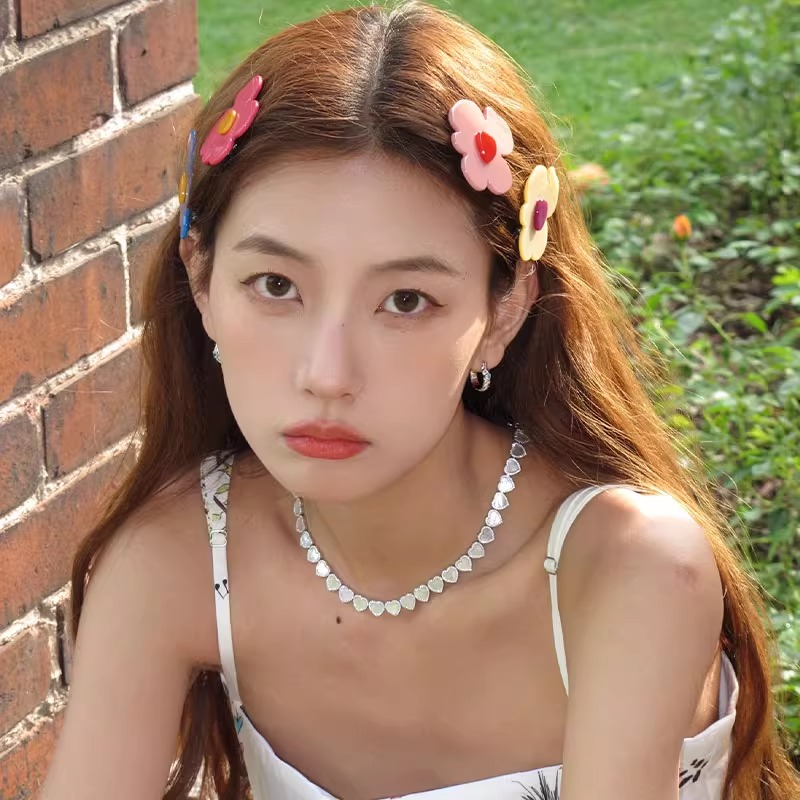 不规则花朵发夹少女百搭简约侧边碎发刘海bb夹子小发卡多巴胺头饰,饰品/流行首饰/时尚饰品新,发饰,淘宝优惠券,粉丝福利购,淘宝优惠卷