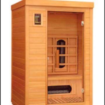 铁杉木频谱房远红外频谱能量舱房家用汗蒸桑拿房可移动无水桑拿房