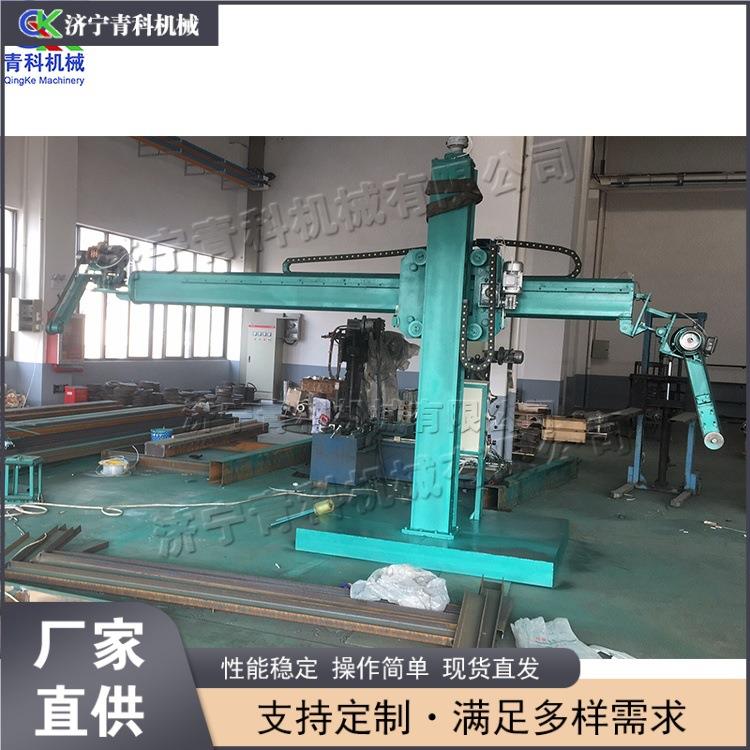 不锈钢封头抛光设备 砂带式金属表面研磨机 建筑管材钢筋头研磨机