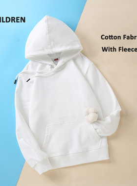 Big Discount Children Hoodies Cotton Fabric With Fleeces