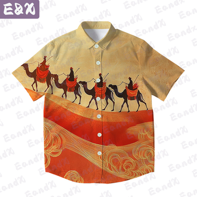 2026 Dunhuang Shirts For Women Summer Women's Shirts Female