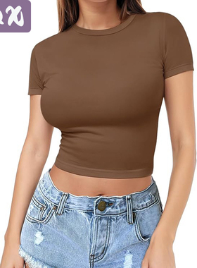 Euro and USA Hot Short T-Shirts For Women Fitting Tops