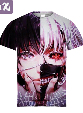 Anime T-Shirts For Women Crewneck Women's Machine T-Shirts