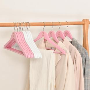 店女装 实木衣架家用挂衣儿童衣挂服装 专用衣撑防滑无痕挂衣服架子