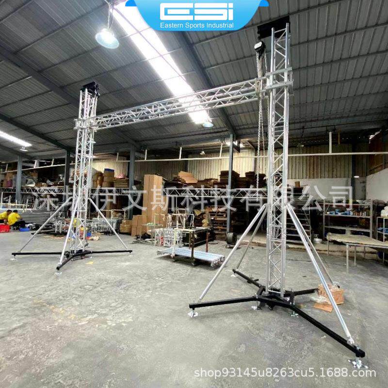 厂家直销铝合金桁架舞台灯光truss架婚庆展览广告背景架龙门架子